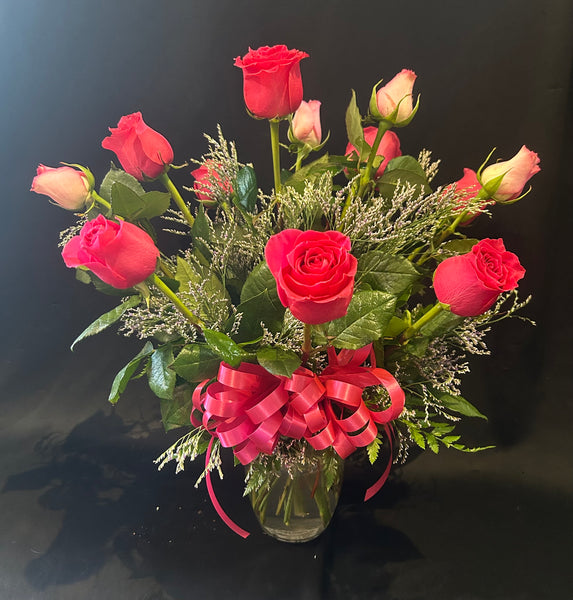 Choice of Color Roses - 1 Dozen